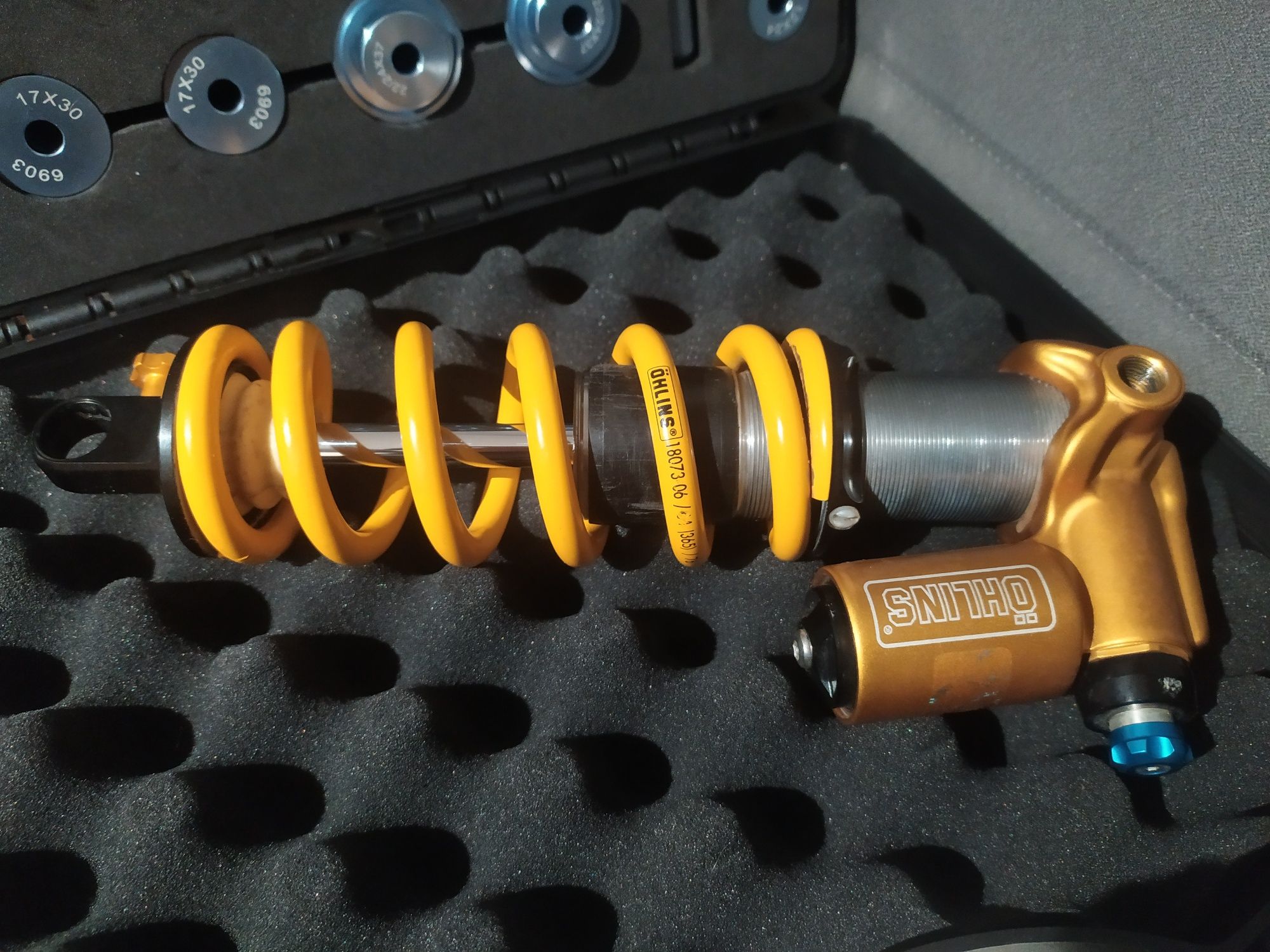 Ohlins ttx dh 225x75 sprężyna 365