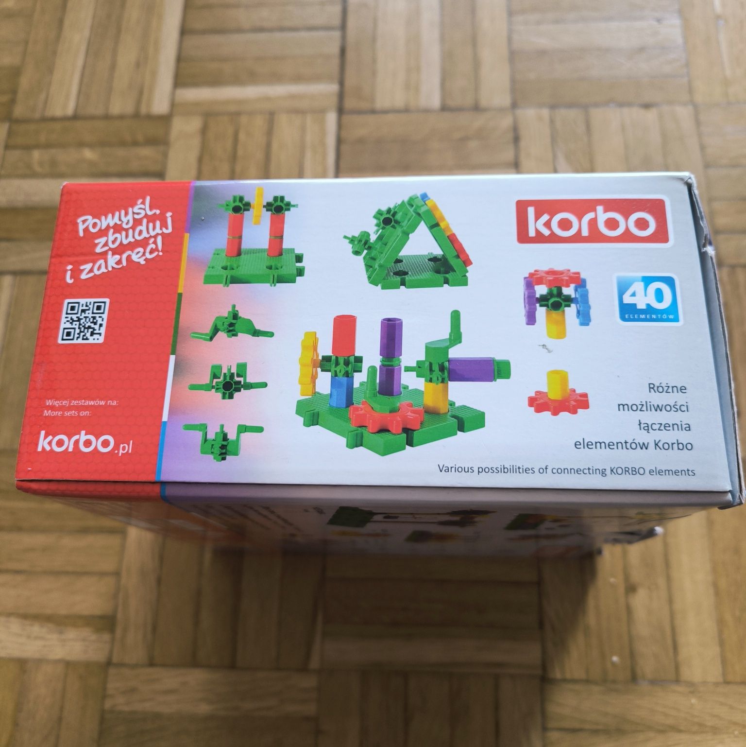 Klocki Korbo, 40 Basic