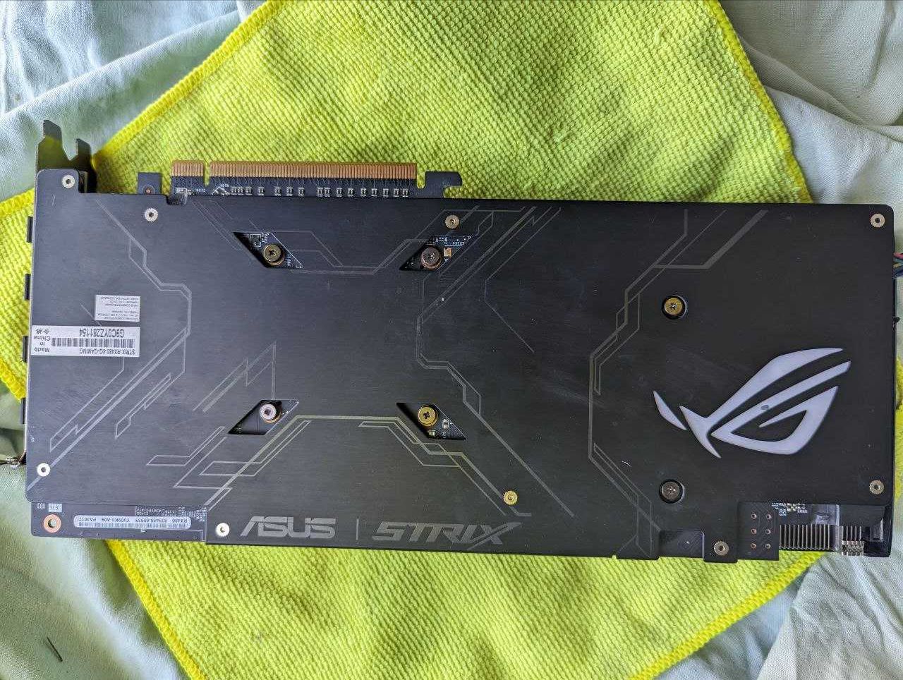 Asus PCI-Ex Radeon RX480 ROG Strix 8GB GDDR5