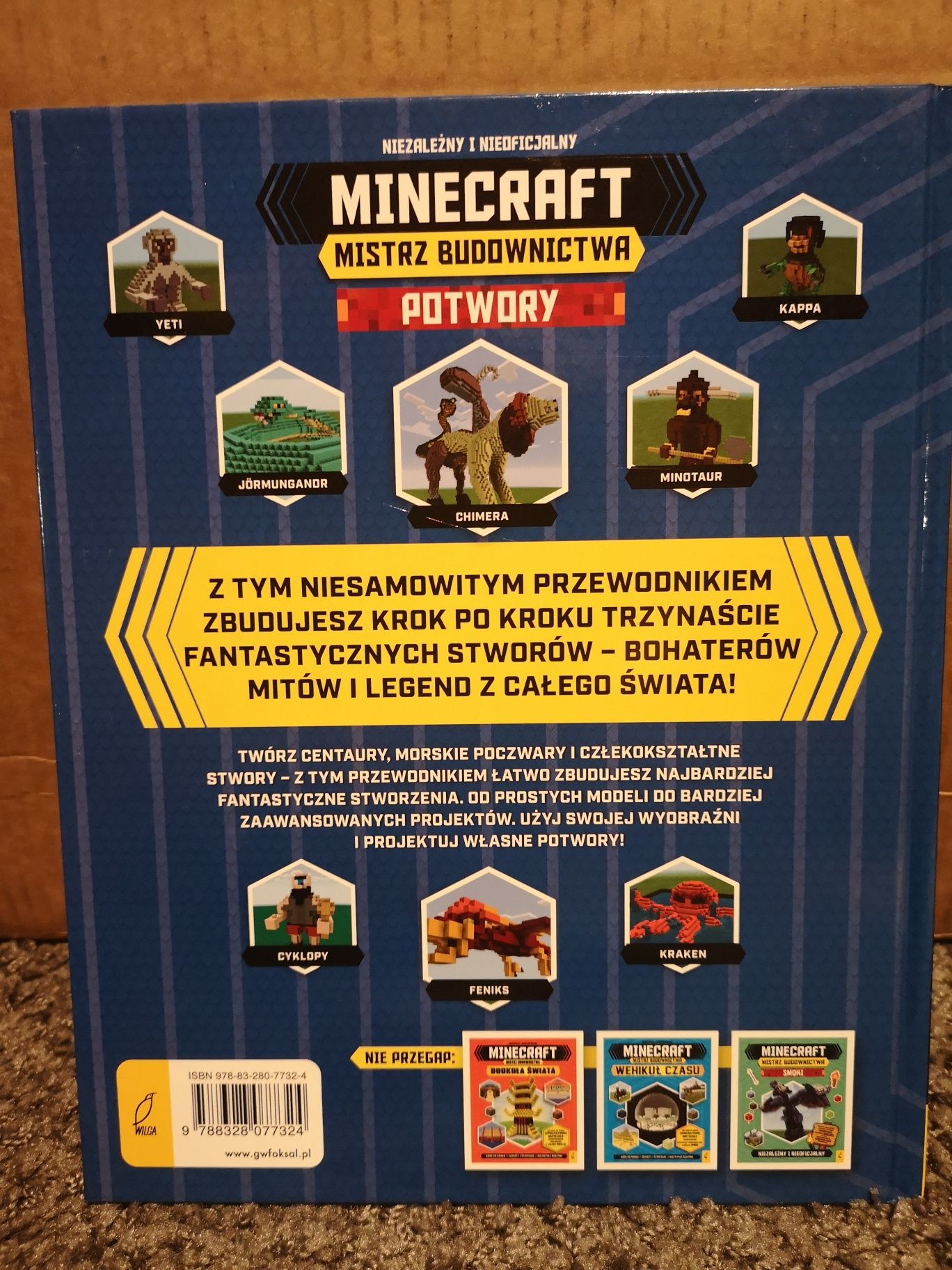 Minecraft Mistrz budownictwa Potwory