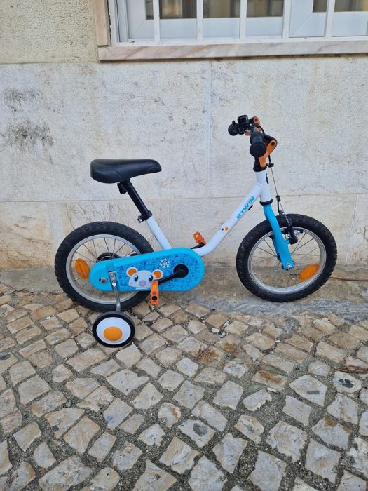 Bicicleta criança 3 a 5 anos roda 14