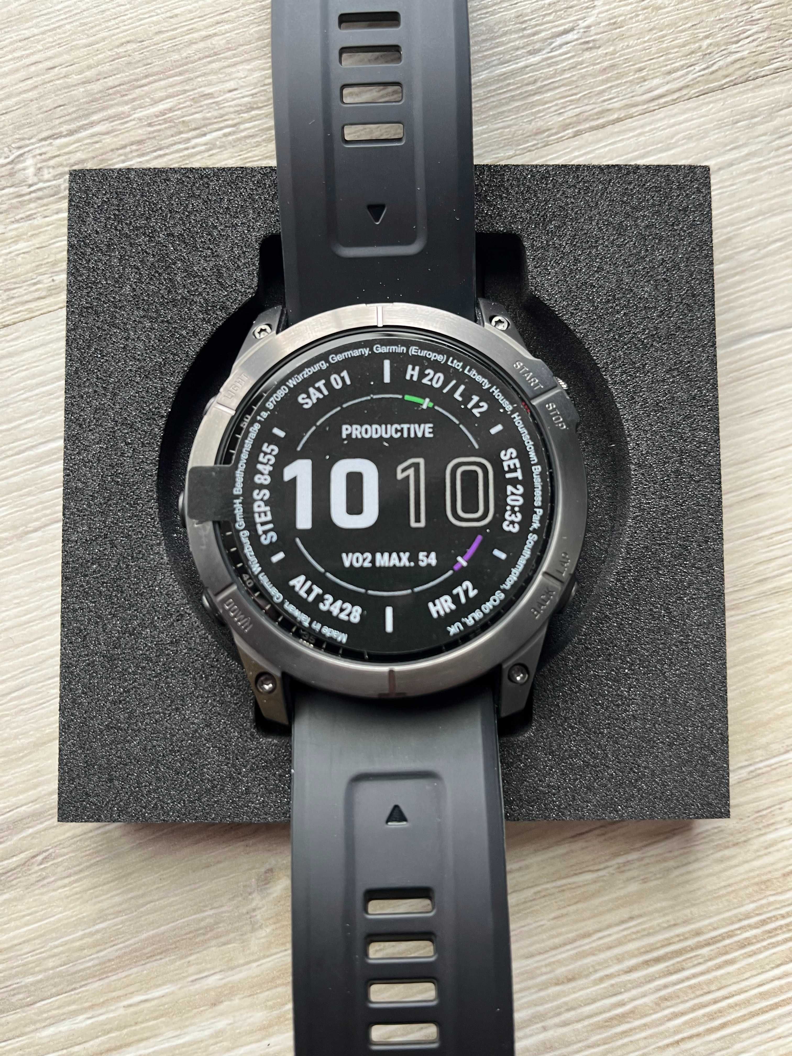 SKLEP Garmin Fenix 7X Solar 51mm czarny FV23% Gwarancja