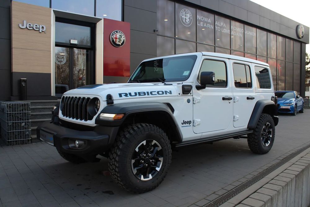 Jeep Wrangler Rubicon PHEV Hybrid 4xe 380KM, PANORAMA RABAT 89900zł u ZASADAAUTOMOTI