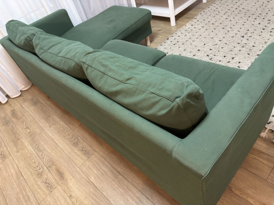 IKEA PARUP – sofa 3-osobowa z szezlongiem
