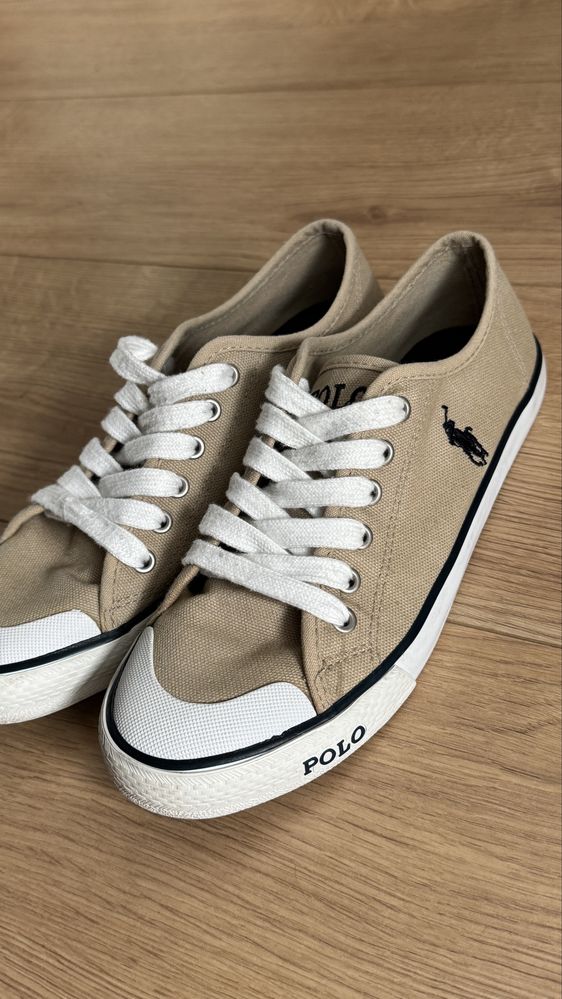 Ralph Lauren Polo trampki 37 Canvas Lining
