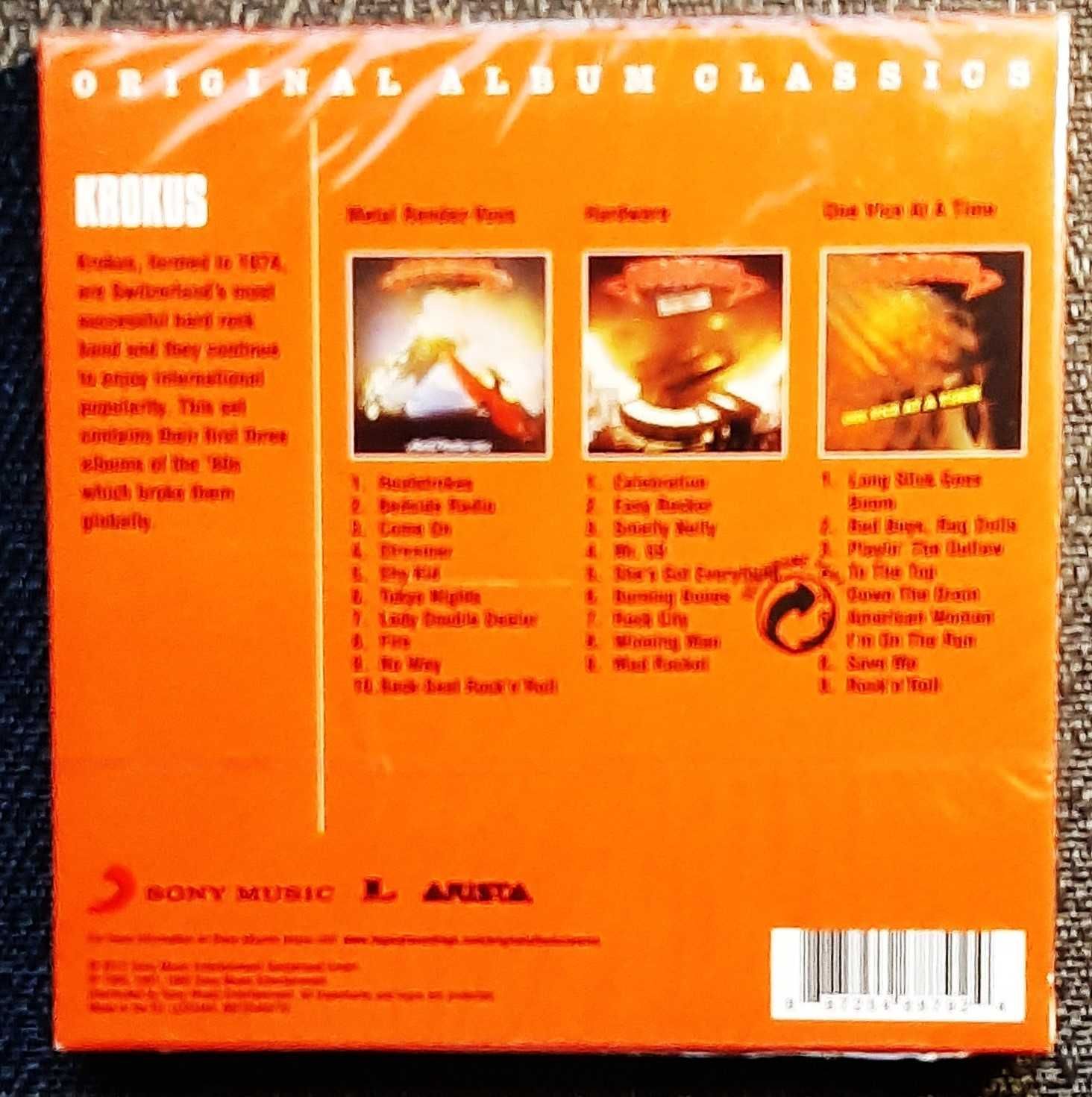 Super Zestaw 3 XCD Kultowego Zespołu Ostrego Hard Rock-a KROKUS