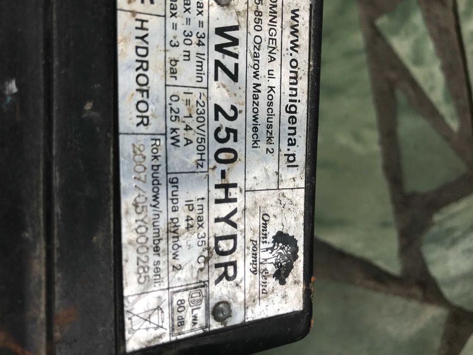 Насос WZ-250 Omnigena