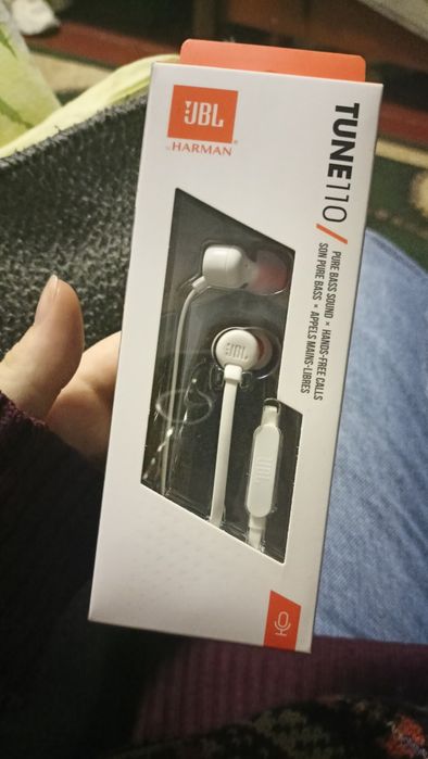 Навушники JBL TUNE110 білі