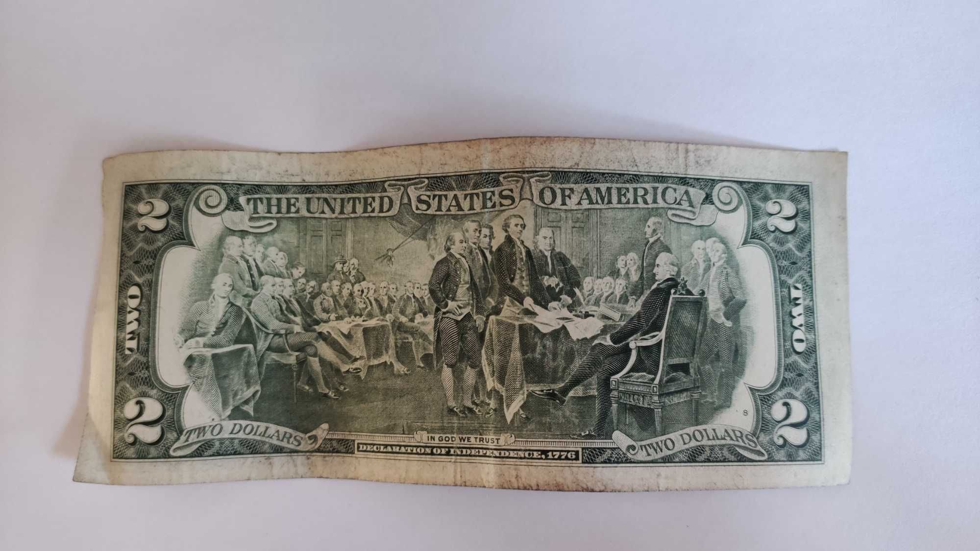 2 доллара 1995 года банкнота, купюра