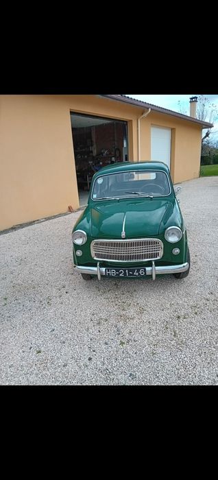 Fiat 1100 cor verde