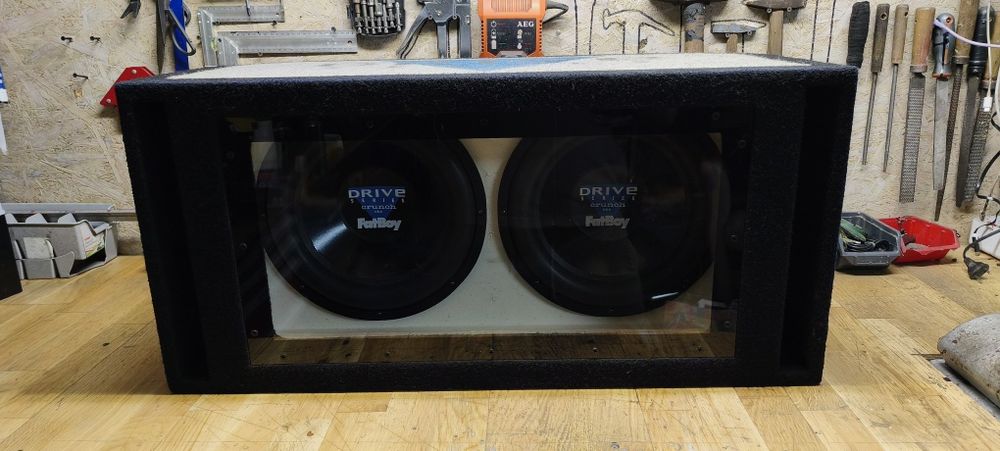 Skrzynia basowa Crunch FAT BOY 2x12" USA 2x30cm 800w rms tuba subwoofe