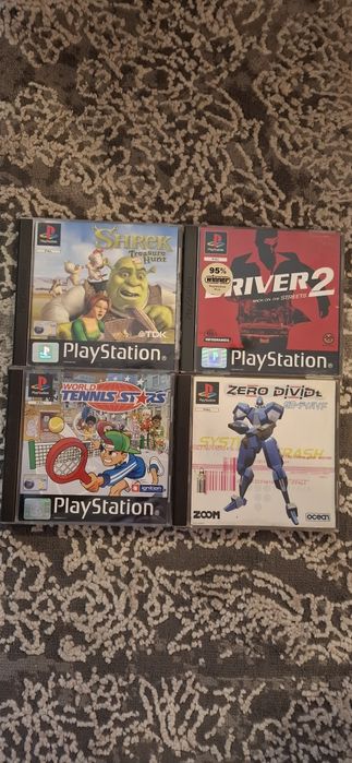 Zestaw kolekcja 4 gier psx ps1 psone PAL 3xA