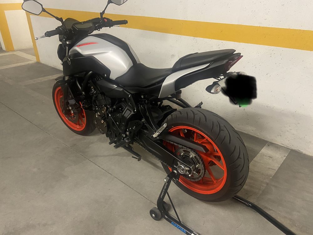 Yamaha MT07 55kw 2019