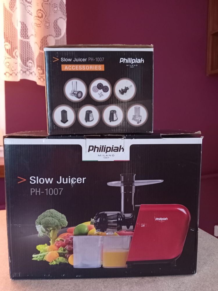 Wyciskarka Philipiak plus akcesoria ph 1007