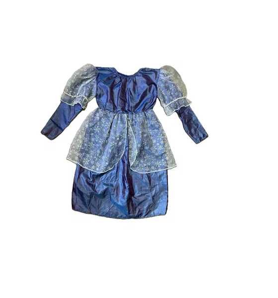 Strój Niebieskiej Księżniczki Kopciuszek Kopciuszka 130-140cm Używana