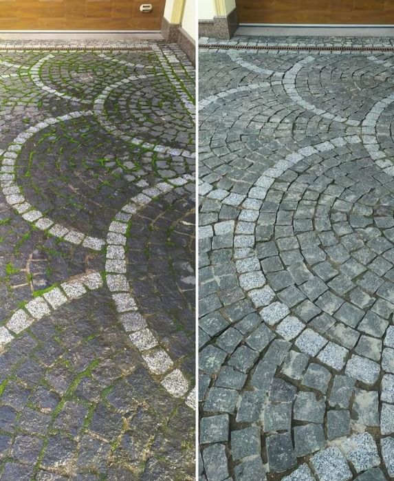 Очищення бруківки, плитки, дворів — Чернівці та область