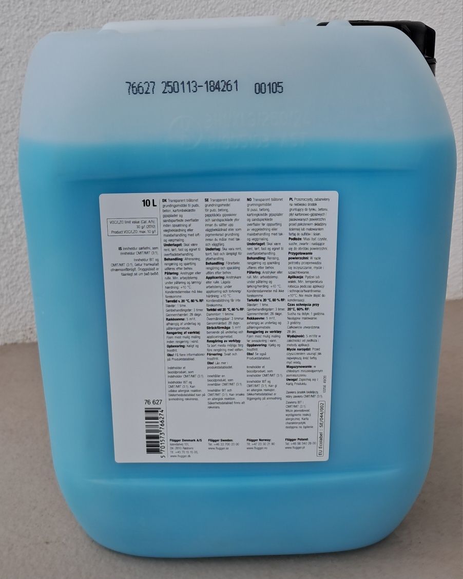 Grunt na ścianę i sufit Flugger niekapiący 10L