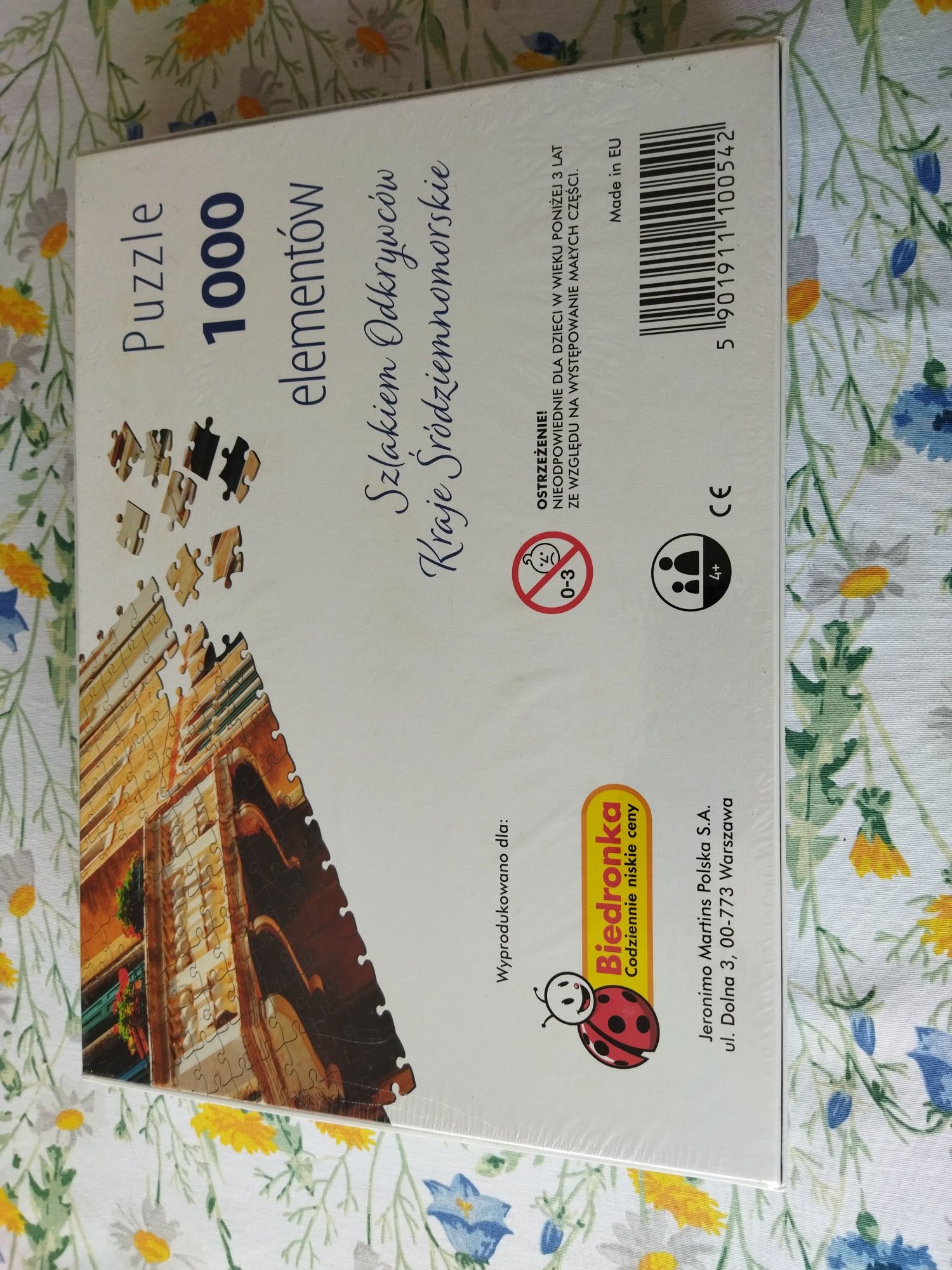 Puzzle Wenecja Szlakiem Odkrywców Kraje Śródziemnomorskie 1000 el.