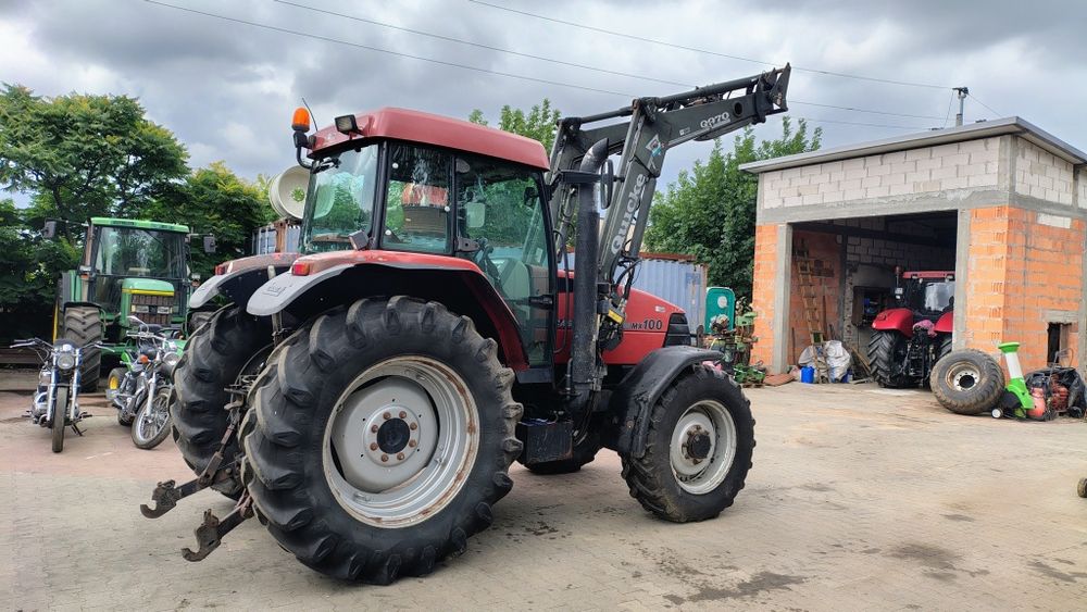 Ciągnik rolniczy case mx100 cummins 6 tur quick biegi pełzajace mx120