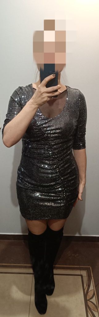 Sukienka mohito 38 36 Orsay sylwester mini sexi cekiny
