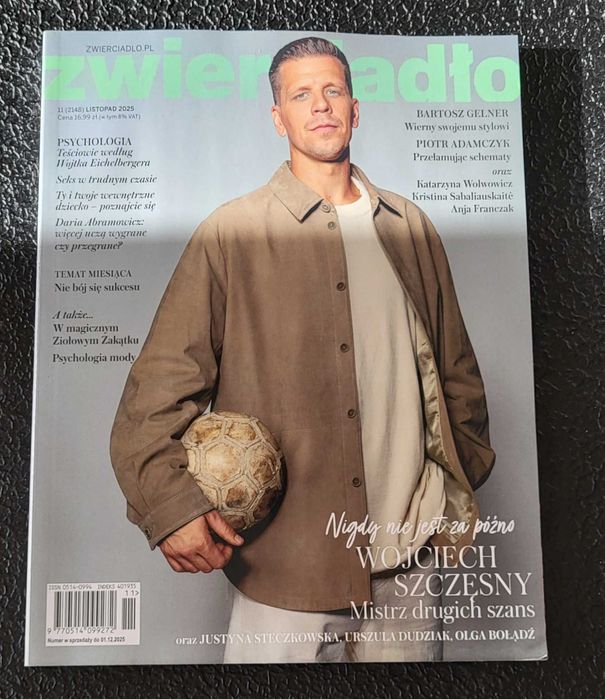 Zwierciadło listopad 2025 11/2025 Wojciech Szczęsny ideał