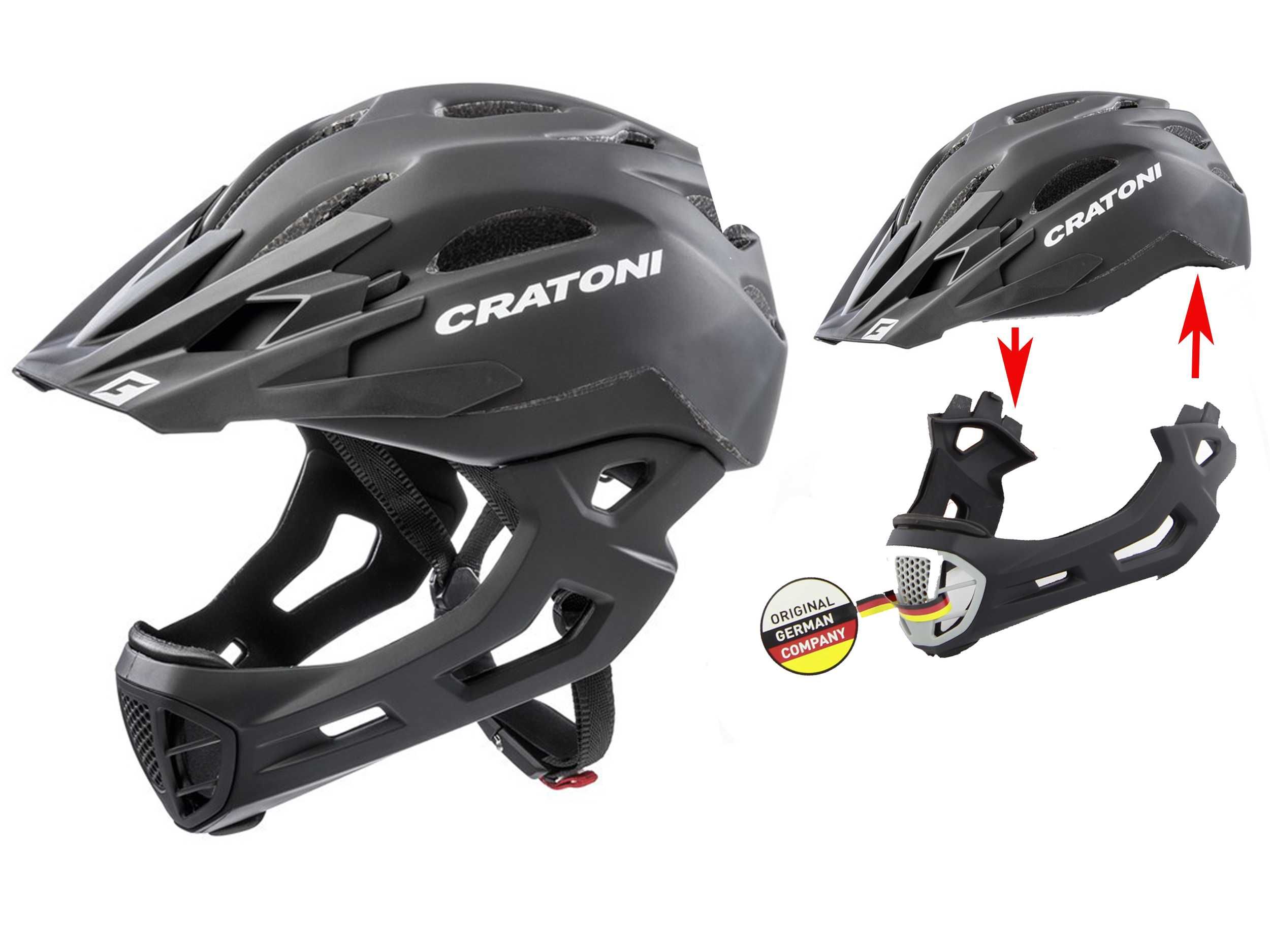 Kask rowerowy Cratoni C-Maniac (Freeride) Full face rozmiar S/M