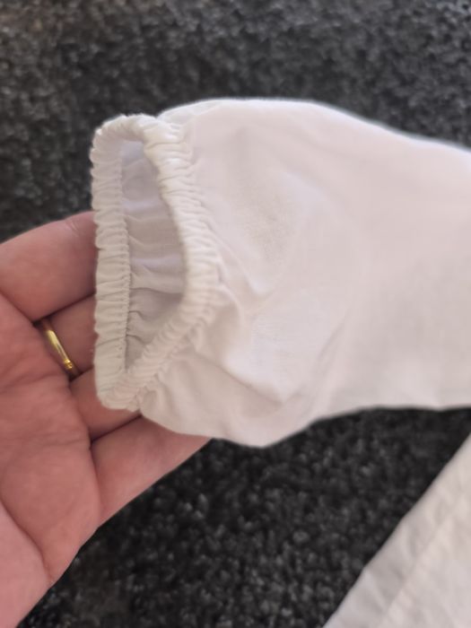 Koszula biała dla dziewczynki 86