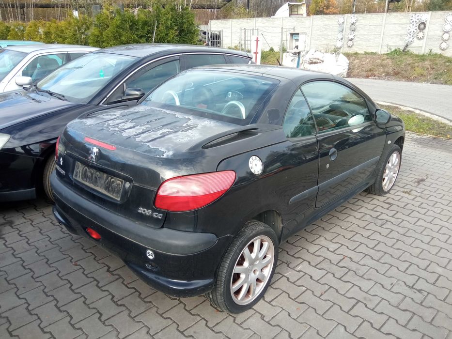 Peugeot 206CC 2002 NA CZĘŚCI