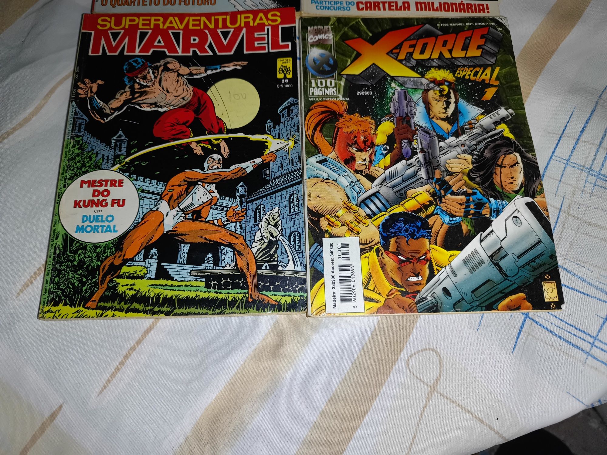 9 revistas Marvel