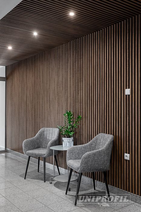 Lamele mdf na filcu - ściana, sufit 42 x 300 cm -Producent Uniprofil