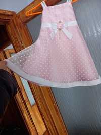 Sukienka bez rękawków dla dziewczynki 104