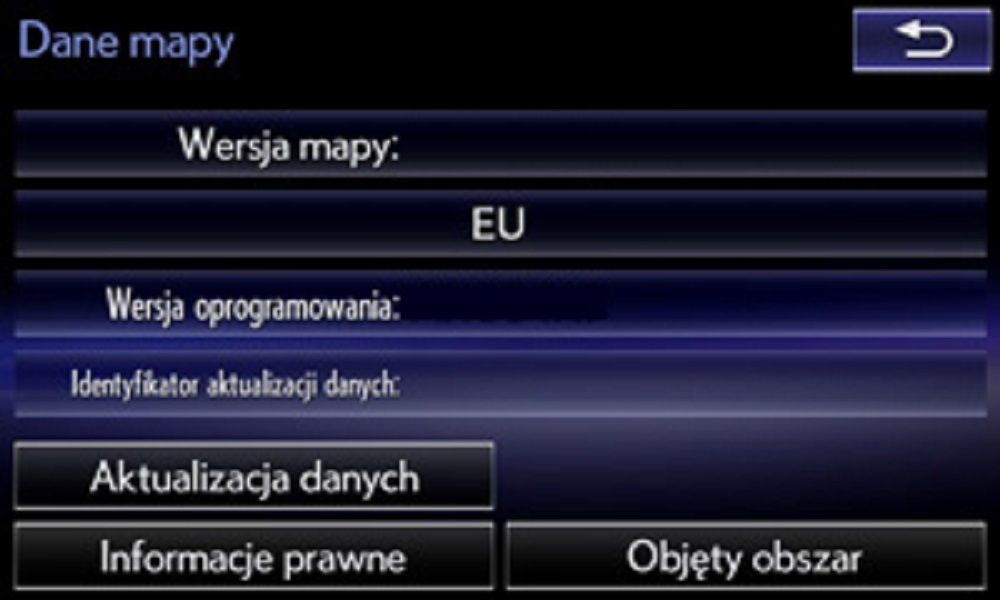 Nowe mapy 2024/2025 v2 13CY 15CY Lexus CT ES GX IS LS LX NX RC