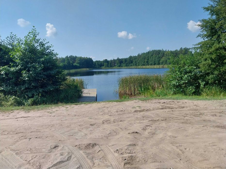 Działka budowlana 1250 m2 nad jeziorem na Pojezierzu Dobrzyńskim