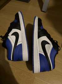 Air Jordan 1 Low Preto/Branco/Azul