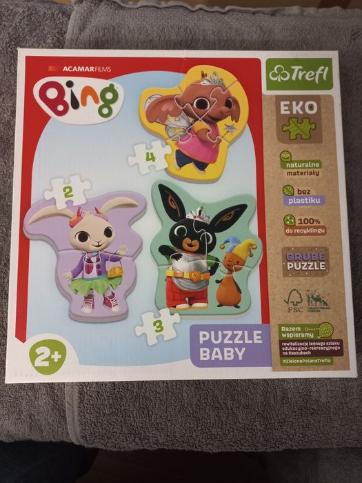 Puzzle baby eko trefl 2+
