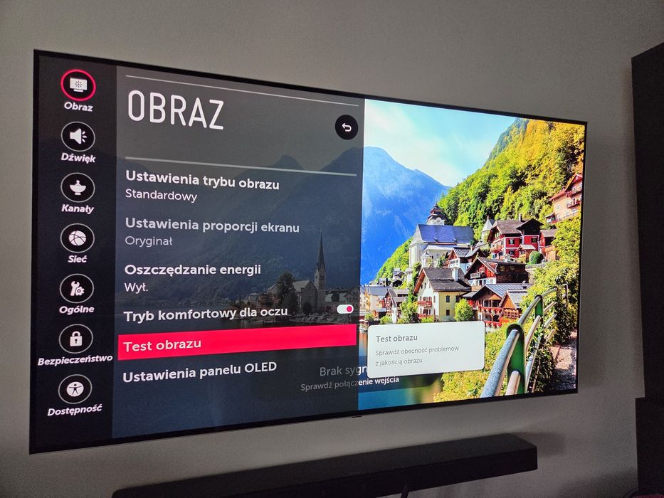 Telewizor Lg oled 55B7V" z problemem