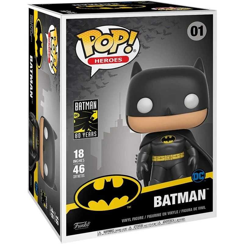 Funko POP! DC Super Heroes Batman 80 Years Batman 18" Super Sized #01