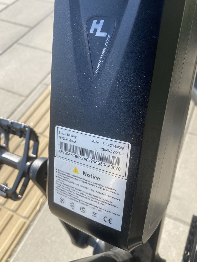 Sprzedam Elektryczny rower LANKELEISI MG740PLUS w bardzo dobrej cenie