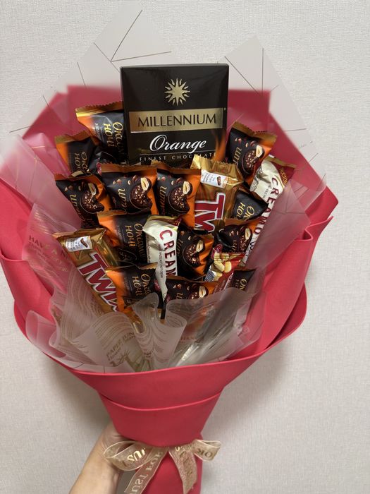 Букет з цукерок, рафаелло, подарунок
