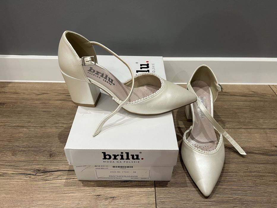 Buty ślubne Brilu