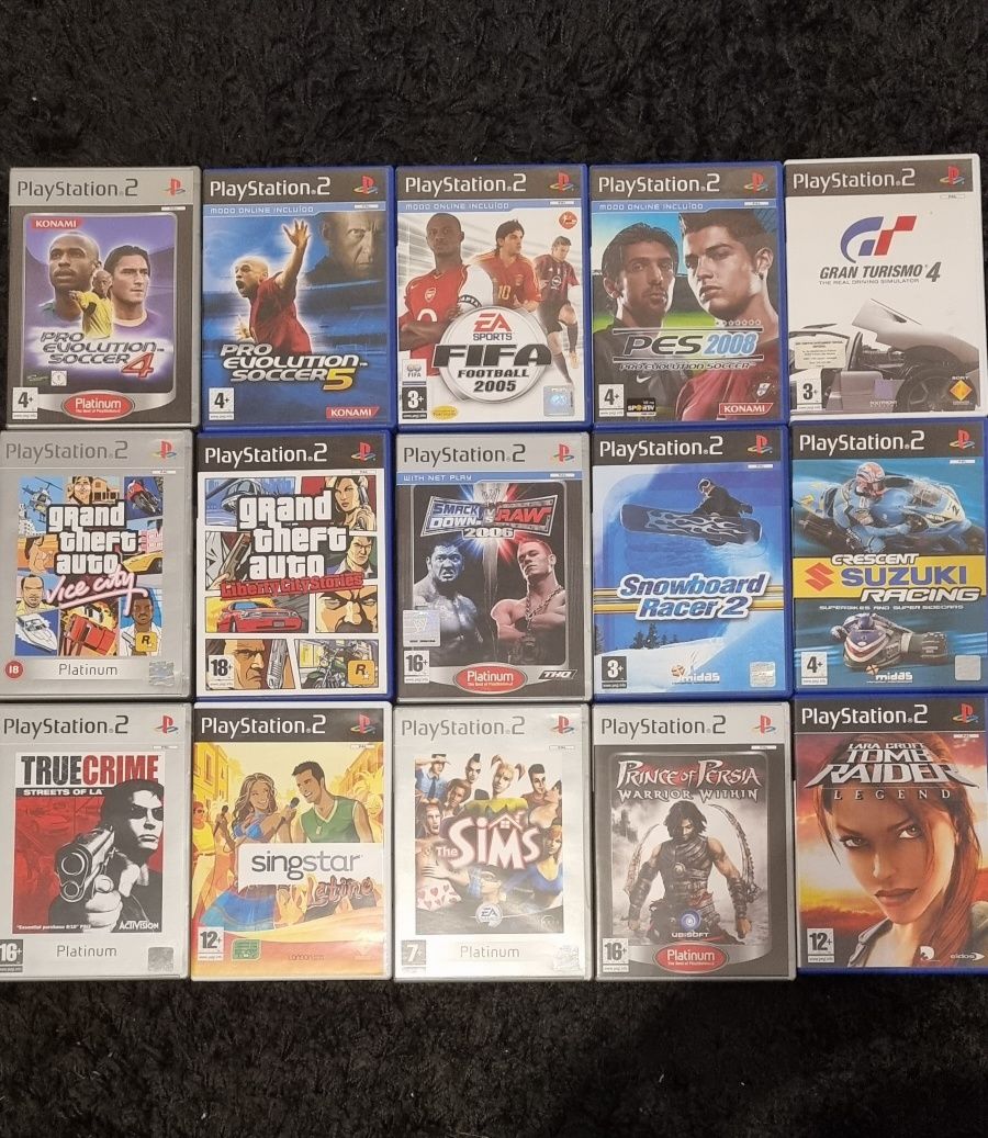 Jogos PS2 + Consola