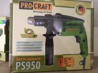 Дриль ударна Procraft PS 950 нова | дрель ударная procraft ps 950