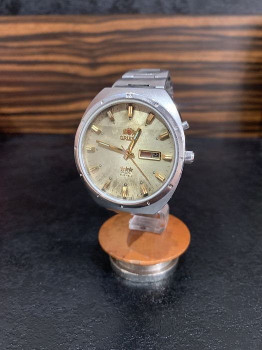 Zegarek Orient „patelnia” vintage look 42mm