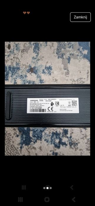 Soundbar i subwoofer Samsung