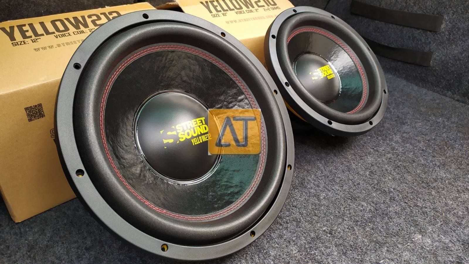 Новинка! Новый сабвуфер Street sound yellow 210 2+2/4+4