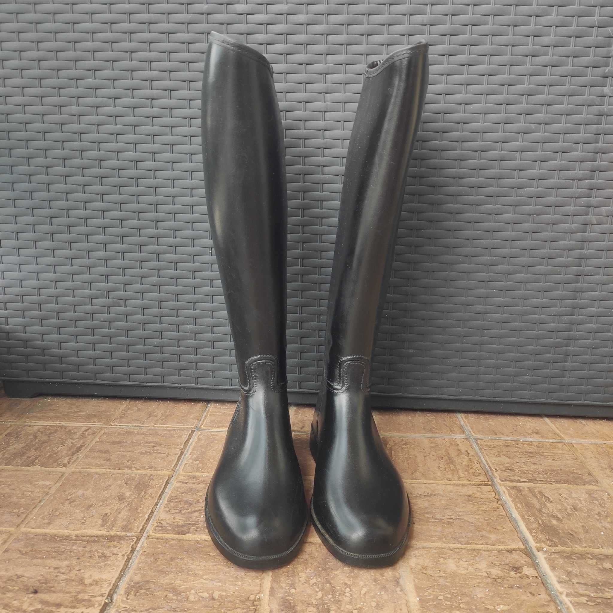 Sztyblety IMPERIAL wysokie oficerki r.37 jak nowe jazda konna