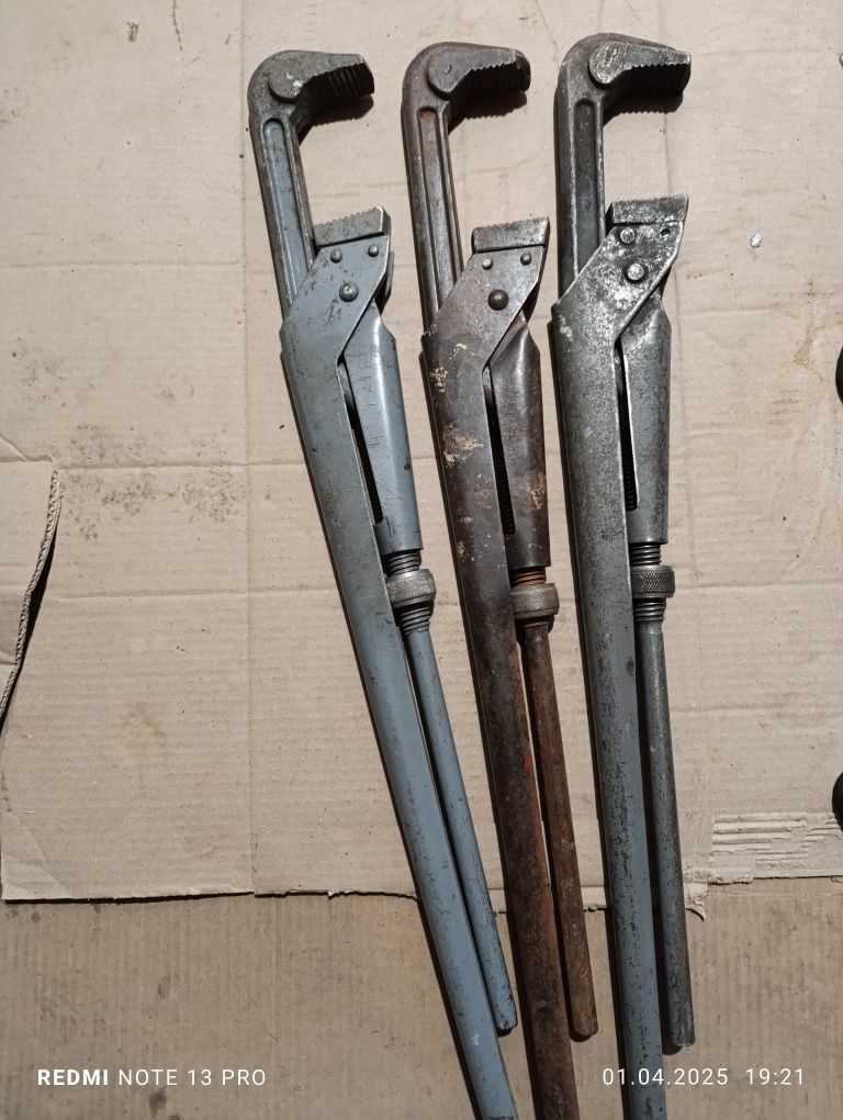 Ключ газовий, трубний, номер 4