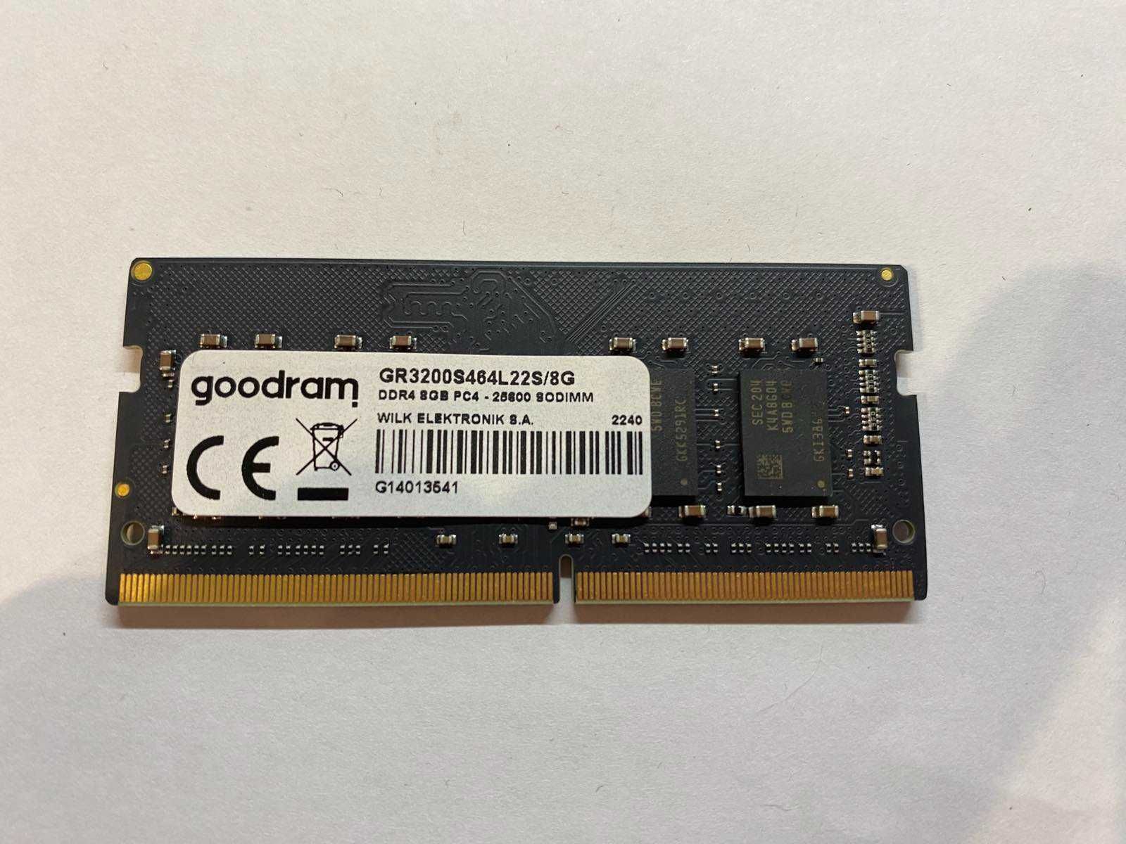 Оперативная память ноутбука GOODRAM 8 GB SO-DIMM DDR4 3200 MHz