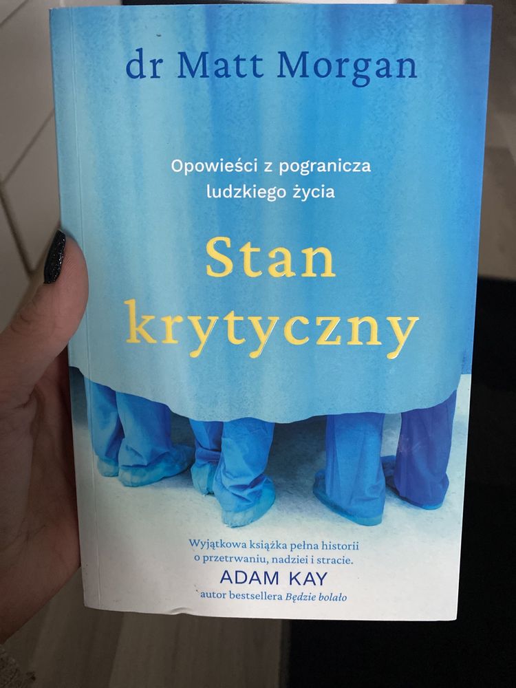 Nowa książka Stan Krytyczny dr Matt Morgan