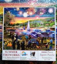 Puzzle "Summer Fireworks" 1000 el. Sunsout